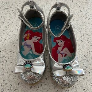 Silver Glitter Ariel Shoes